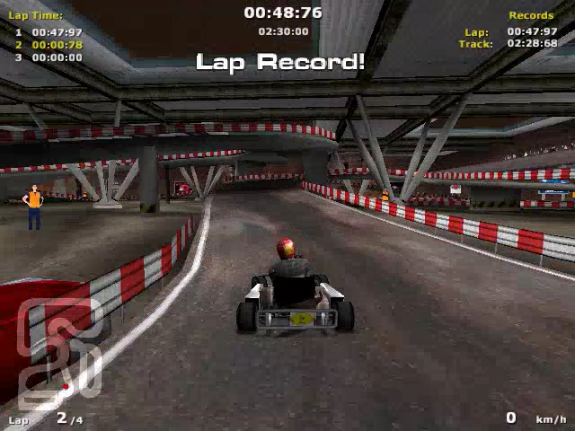 Michael Schumacher Racing World Kart 2002 screenshot 5 for Playstation